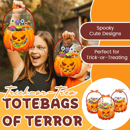 🎃 Bus-eller-godis-tygväskor av terror 👻