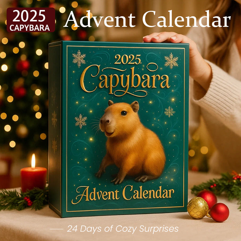 🐾 Capybara-Adventskalender 2025 – 24 Tage voller gemütlicher Überraschungen 🎄✨