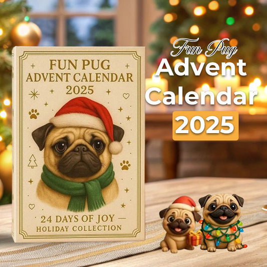 🐾🎄 Lustiger Mops-Adventskalender 2025