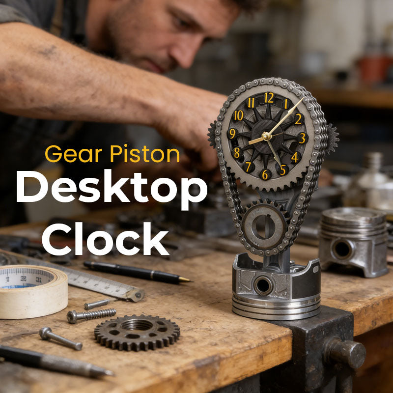 Anhänger mit Zahnraduhr