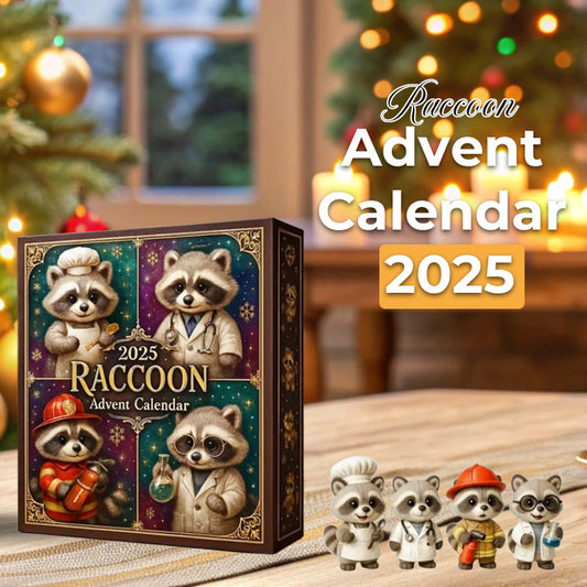 🦝🎁 Waschbär-Adventskalender 2025