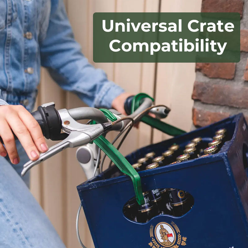 🚲 Der Party-Transporter: Fahrradträgerhaken für Bierkisten