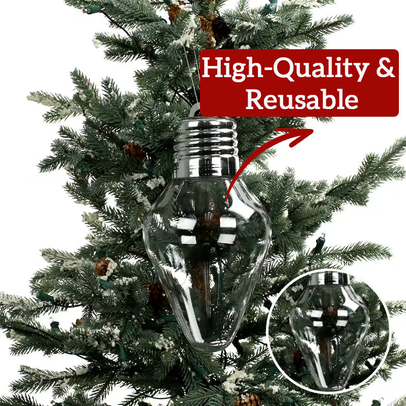 💡DIY-Dekorationen mit Glühbirnen aus Kunststoff