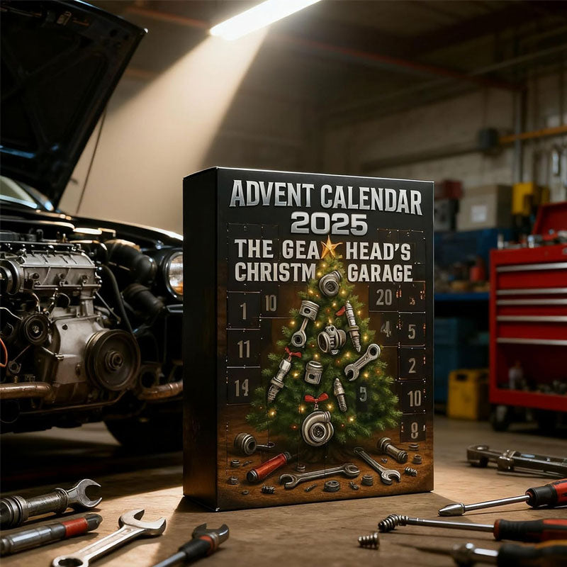 Gearheads Weihnachtsgaragen-Adventskalender 2025 🔧🎄🚗