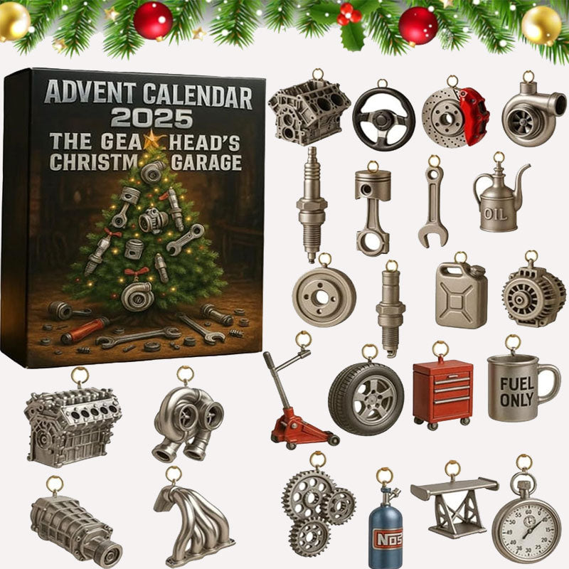 Gearheads Weihnachtsgaragen-Adventskalender 2025 🔧🎄🚗
