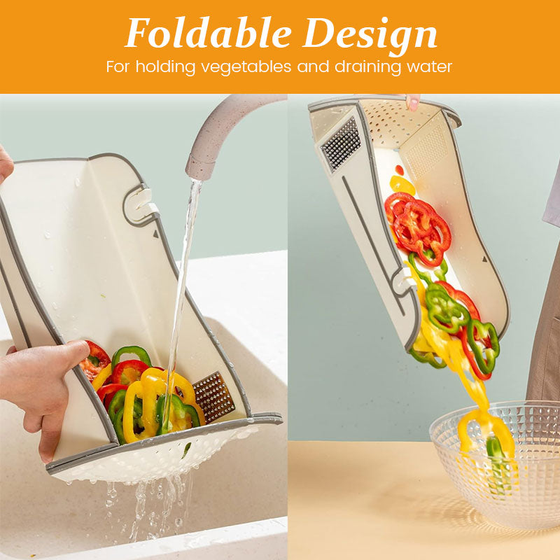 Multifunktionales, faltbares Schneidebrett