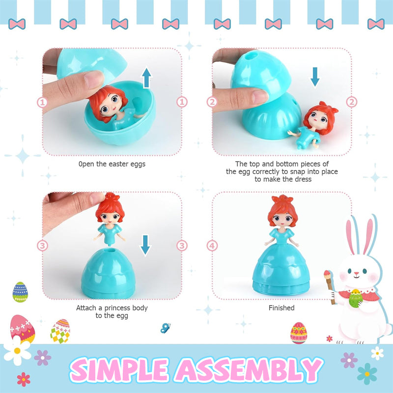 🐣 Princess Easter Surprise Eggs