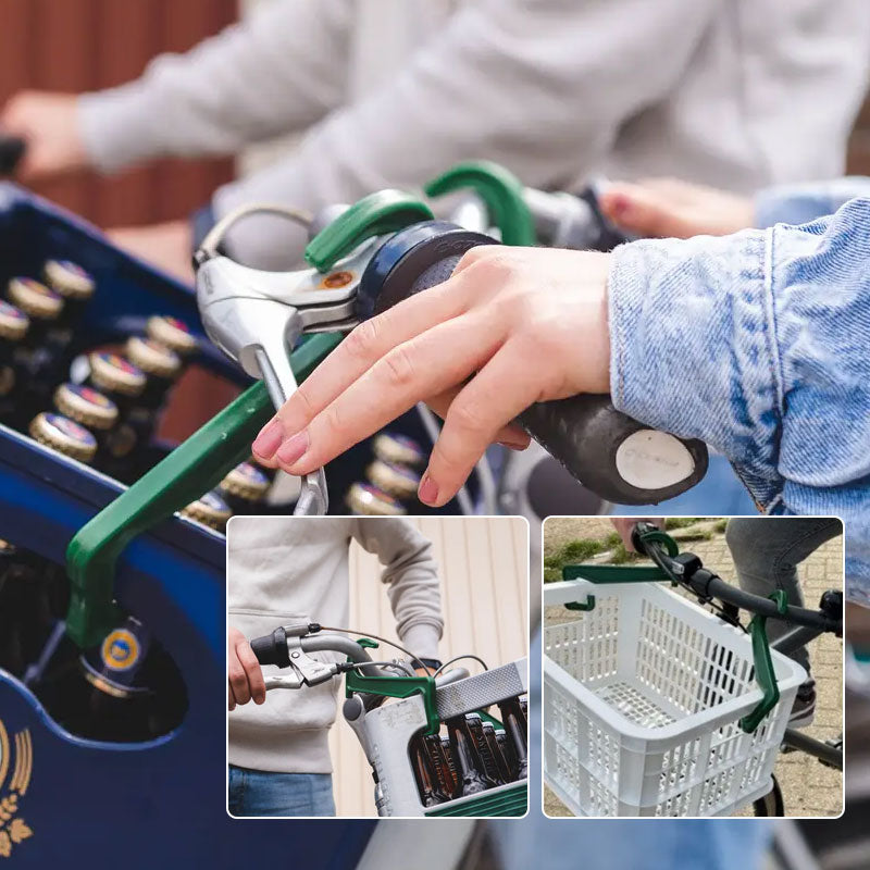 🚲 Der Party-Transporter: Fahrradträgerhaken für Bierkisten