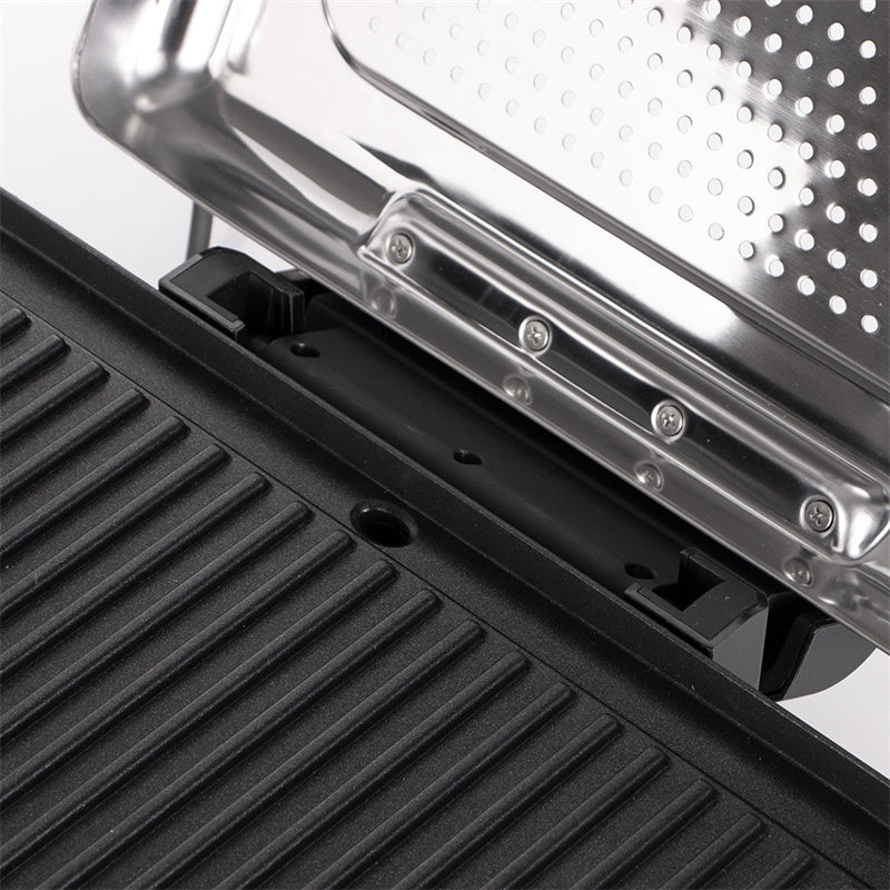 ⏳Zeitlich begrenztes Angebot⏰2200-W-Rauchfreier Indoor-Grill mit Antihaftplatte🥩